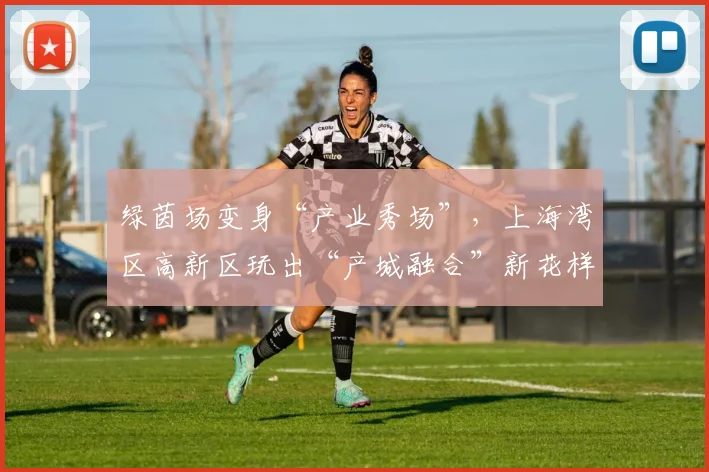绿茵场变身“产业秀场”，上海湾区高新区玩出“产城融合”新花样